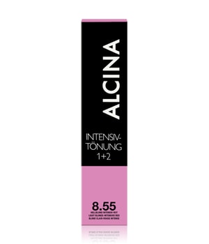 ALCINA Color Creme Intensiv-Tönung - 8.55 Hellblond Int.-Rot Professionelle Haarfarbe-60 ml