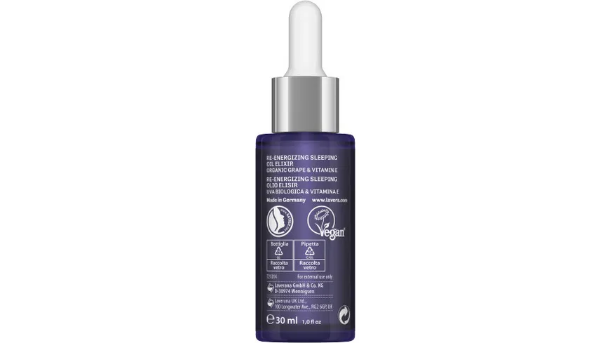 lavera Re-Energizing Sleeping Öl-Elixier 30 ml