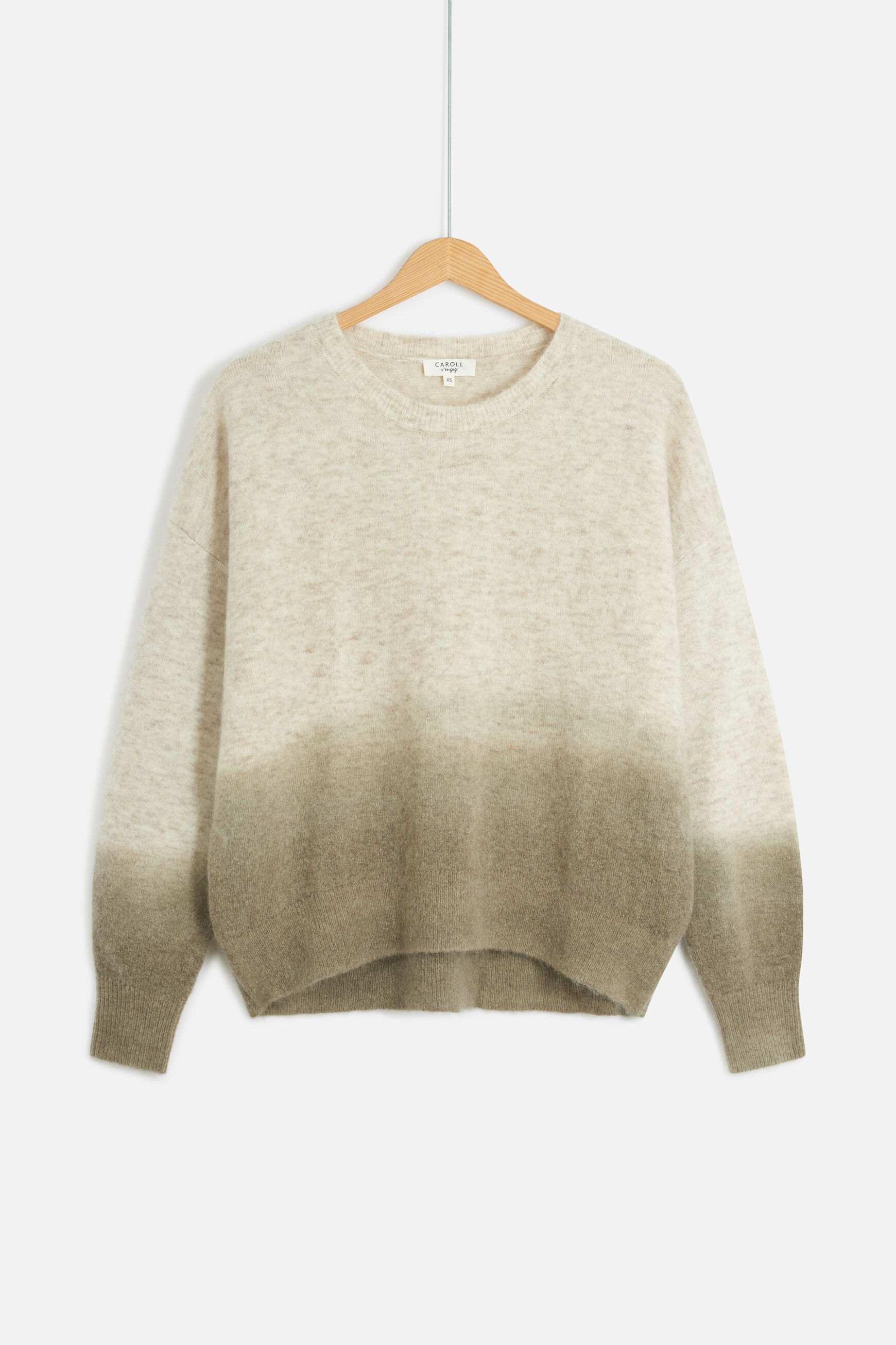 pull angela vert kaki femme