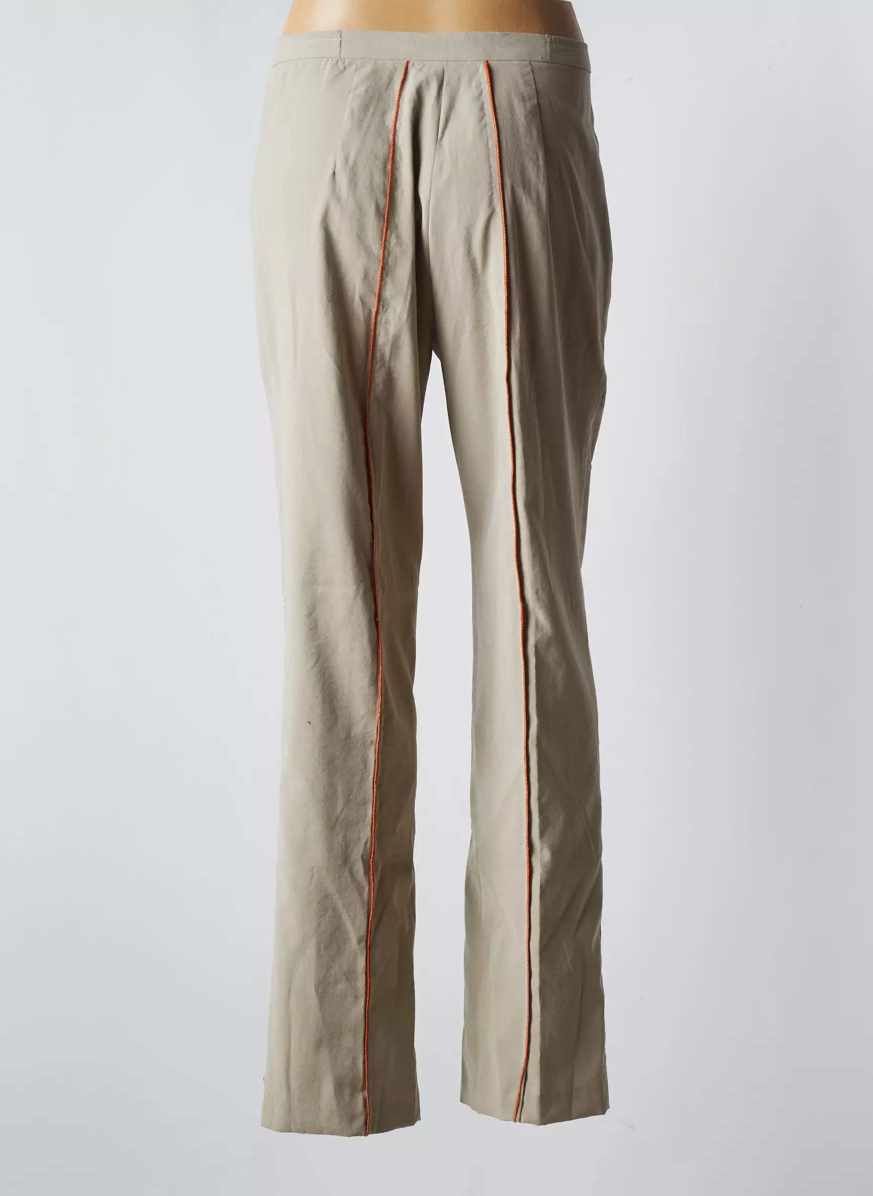 Guitard Pantalons Droits Femme couleur beige