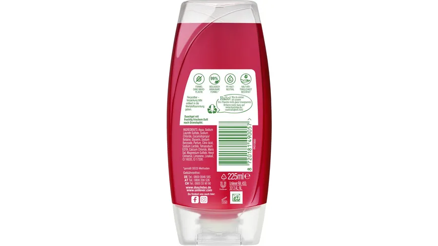 duschdas Granatapfel Duschgel 225 ml