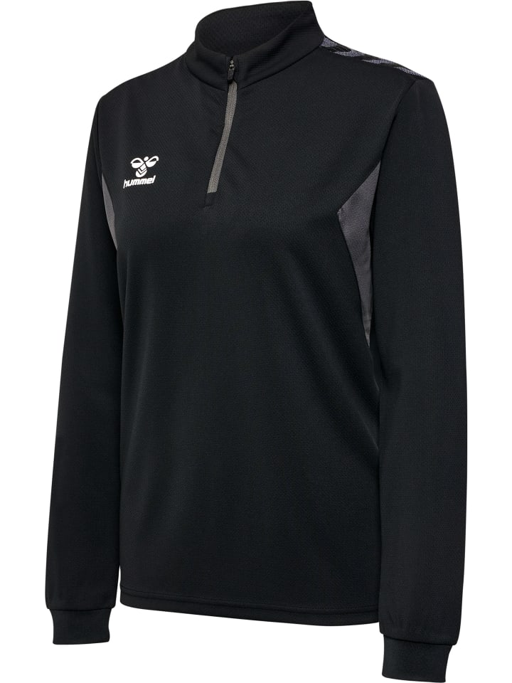 Hummel Hummel Halbreißverschluss Sweatshirt Hmlauthentic Damen in BLACK günstig kaufen