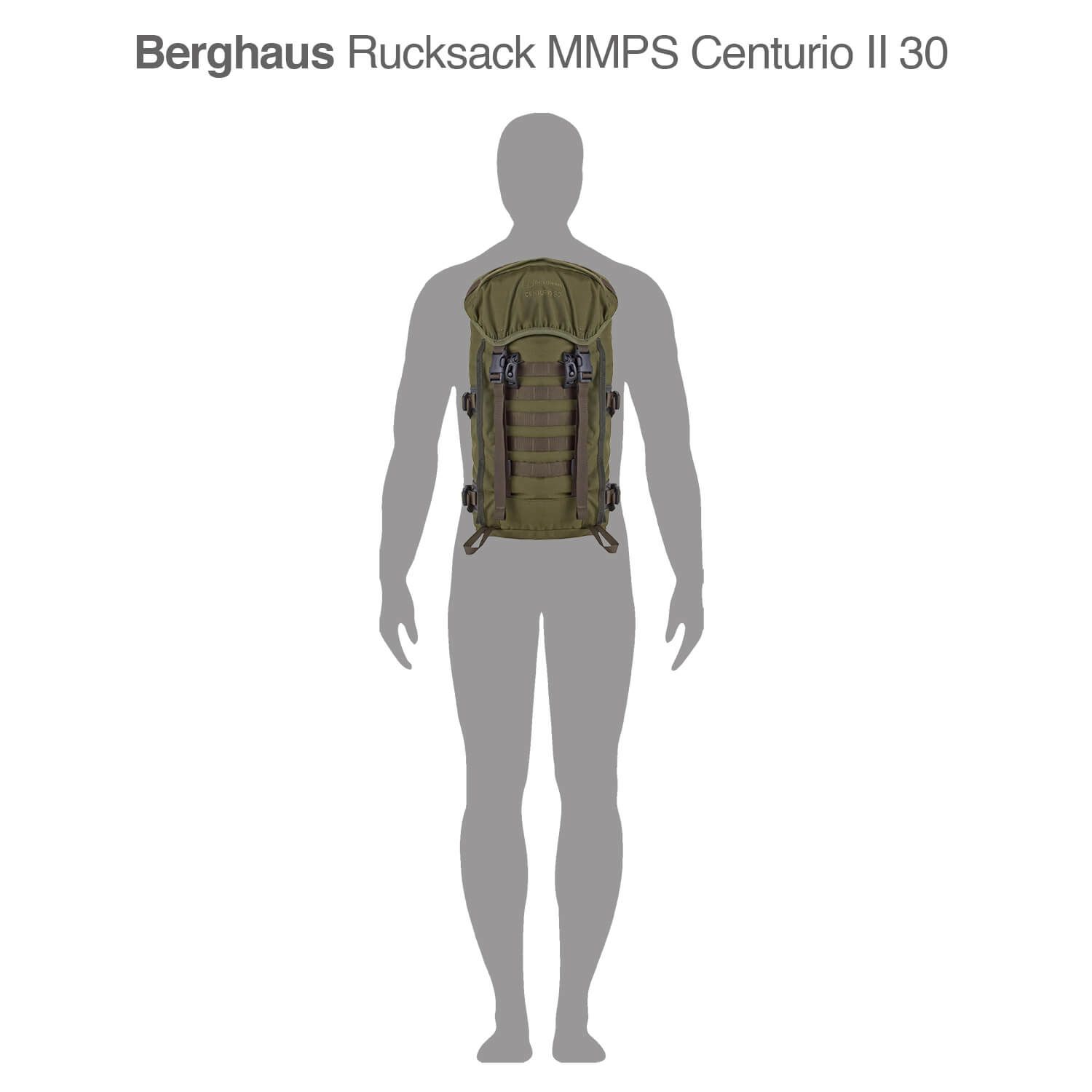 Rucksack MMPS Centurio II 30