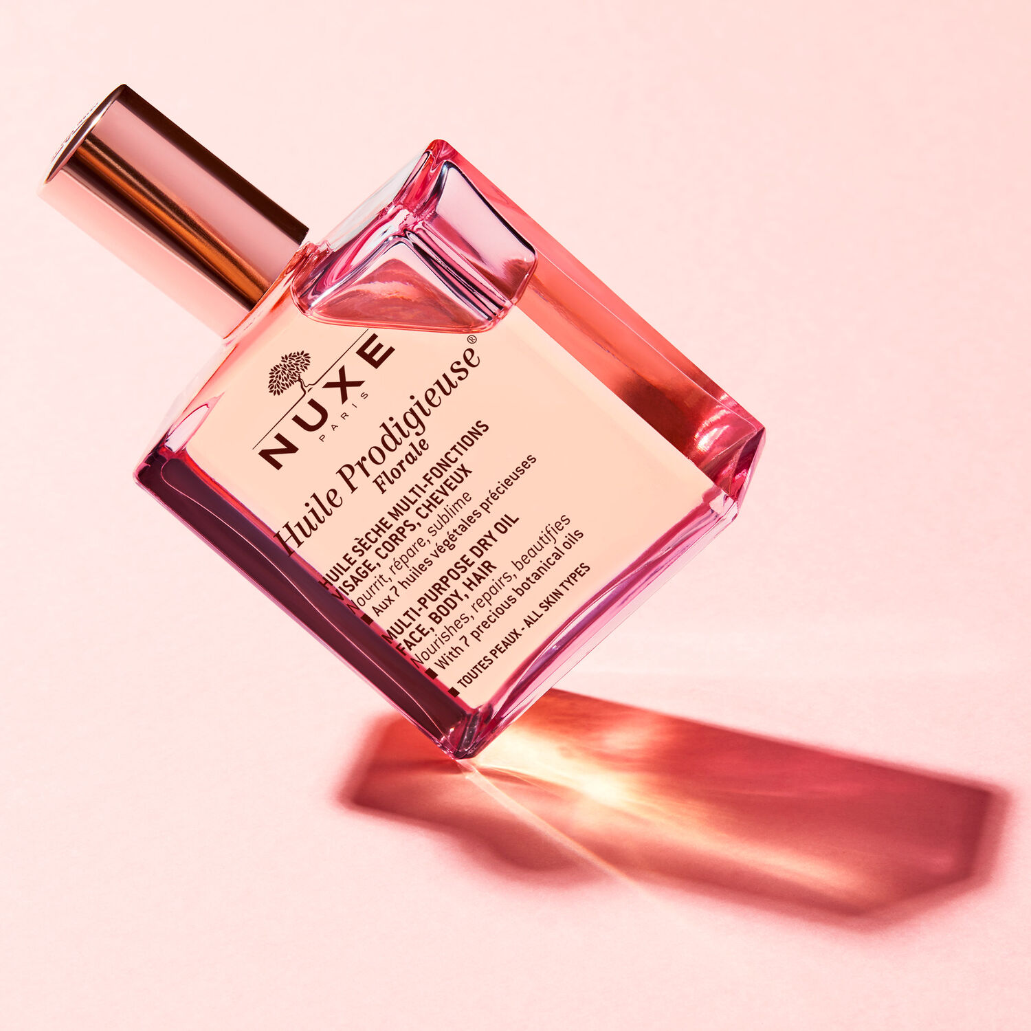 Nuxe Huile Prodigieuse® Florale Huile sèche multi-fonctions visage, corps, cheveux Huile Prodigieuse® - Toutes peaux 100 ml