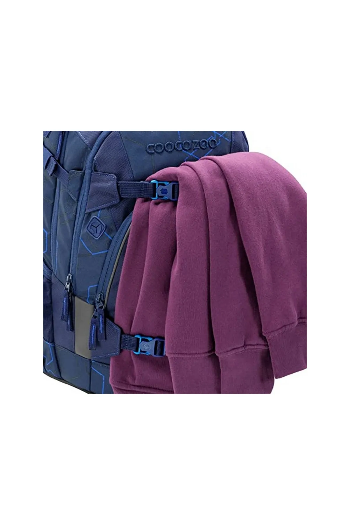 Coocazoo  Rucksack - Blau - Unifarben