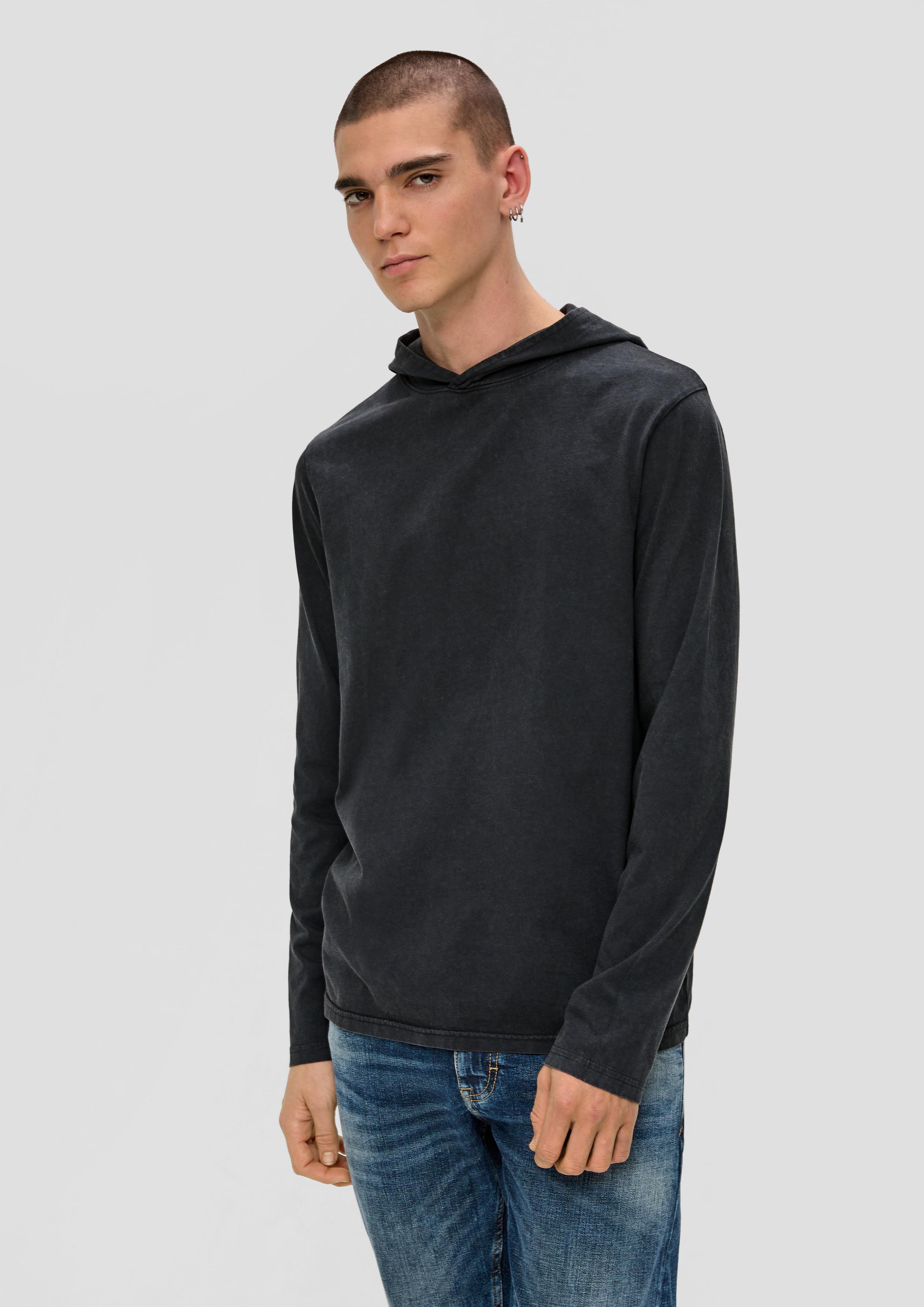 Longsleeve mit Garment Dye  2142410-9897