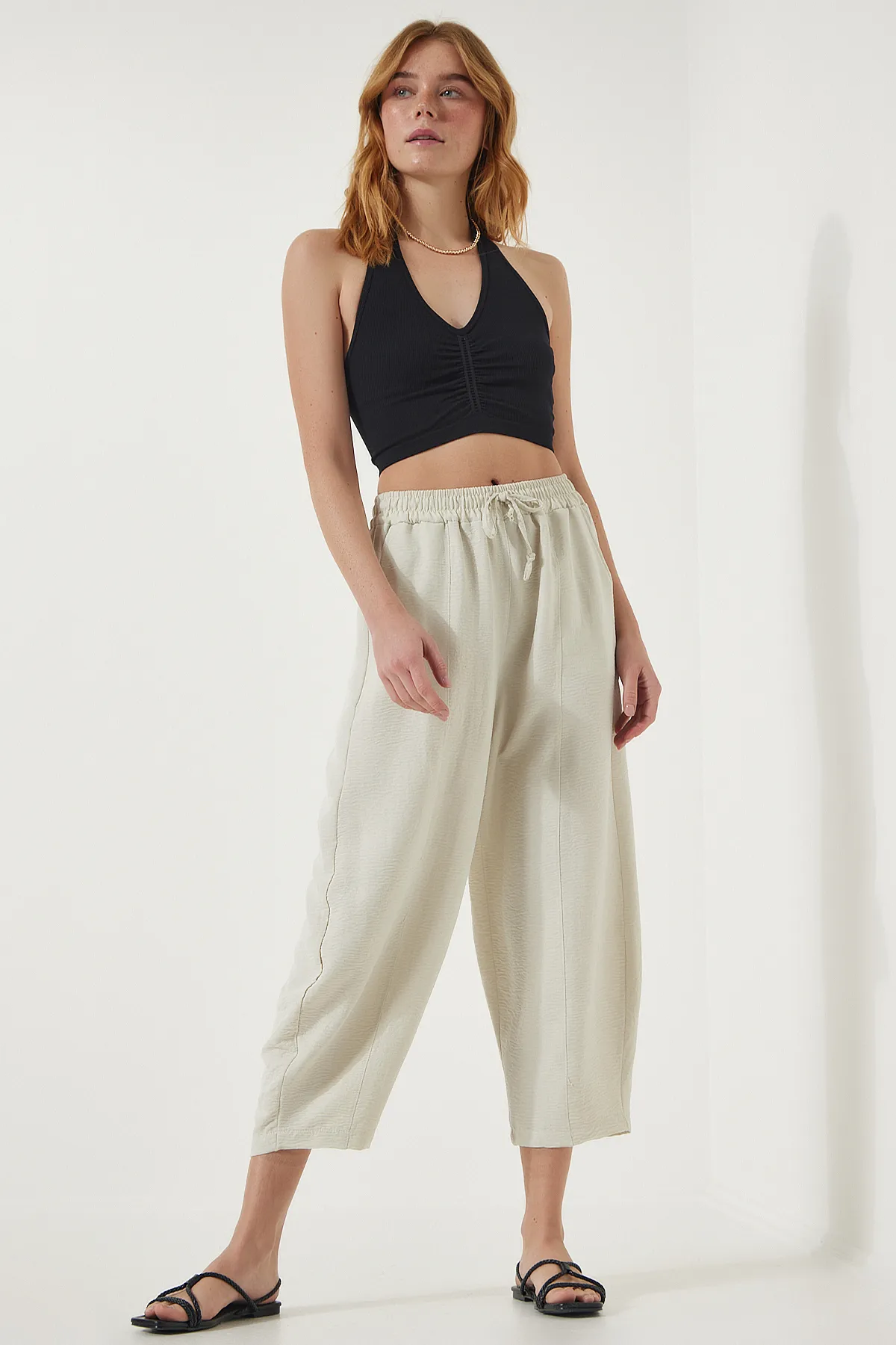 Happiness İstanbul  Hose - Dunkelblau - Karottenhose