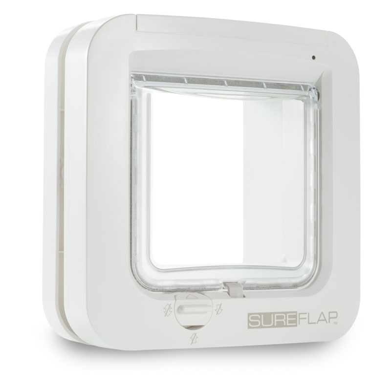SureFlap Klappen & Türen SureFlap Mikrochipgesteuerte Katzenklappe weiß