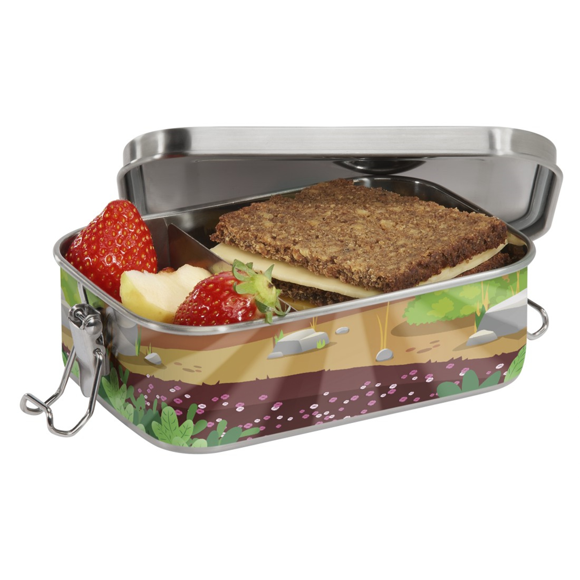Edelstahl-Brotzeitbox