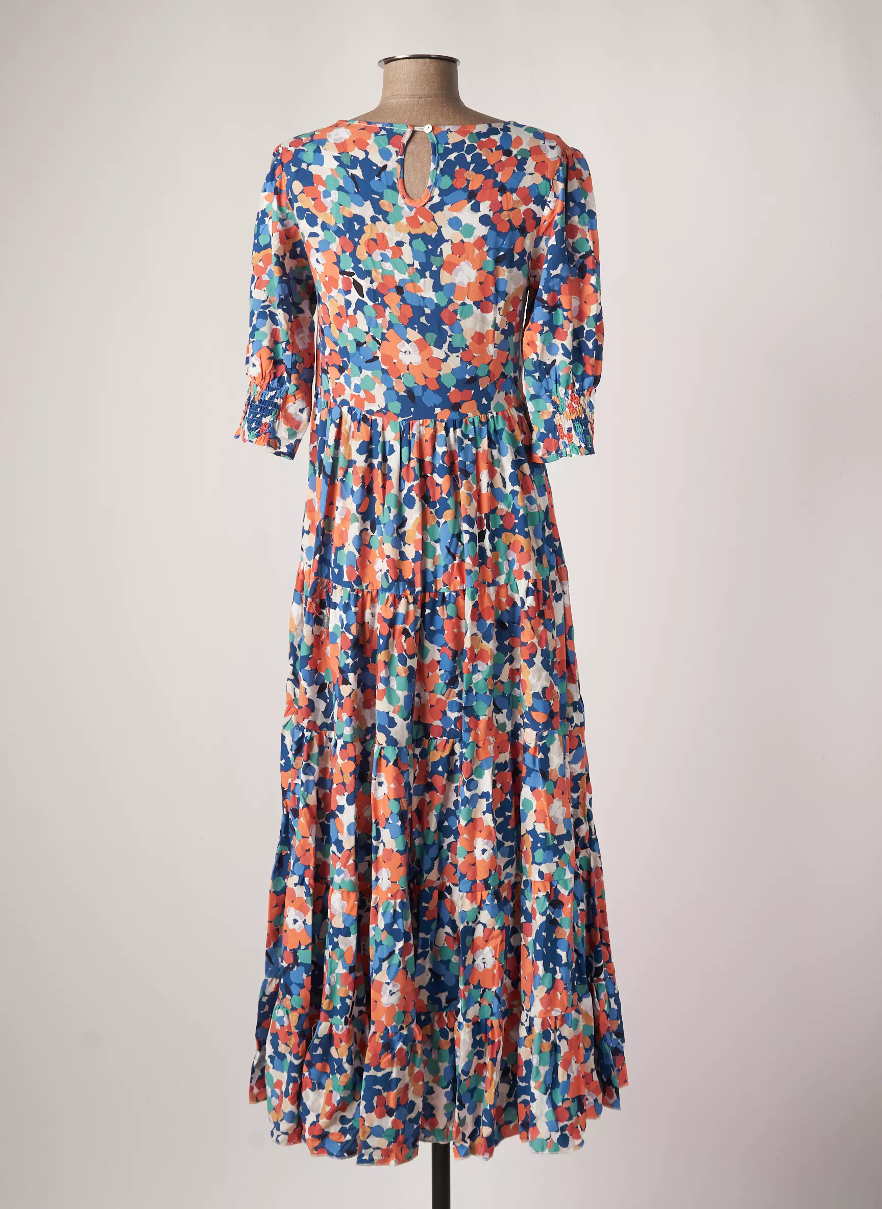Molly Bracken Robes Longues Femme couleur bleu