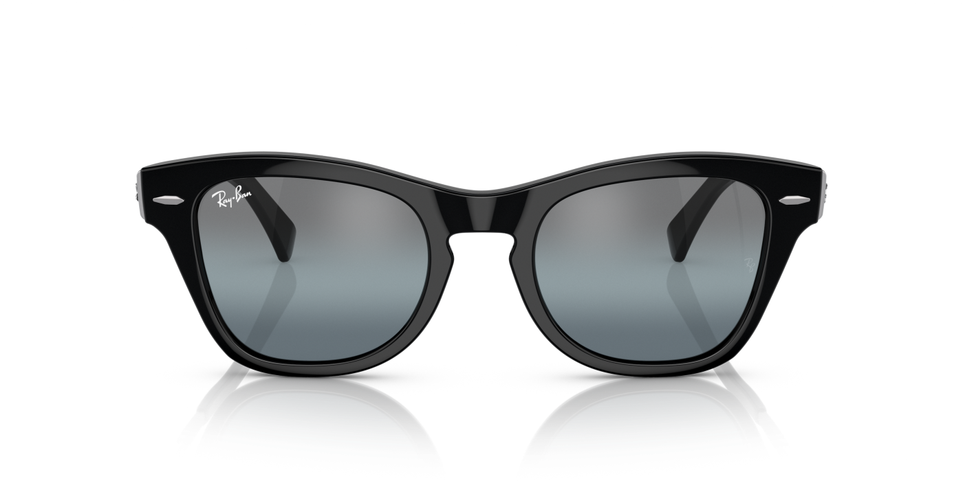 RB0707SM - Negru lucios Albastru Vintage