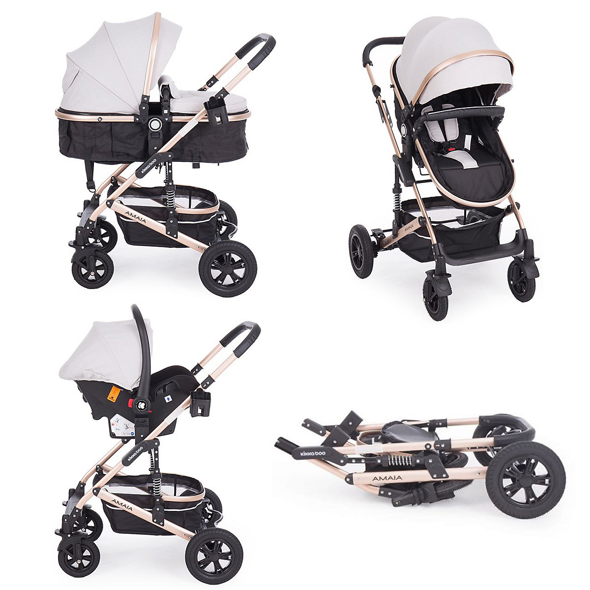 Kinderwagen Amaia 3 in 1 Kombikinderwagen