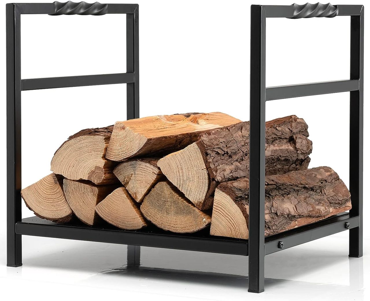 Costway Kaminholzregal Metall