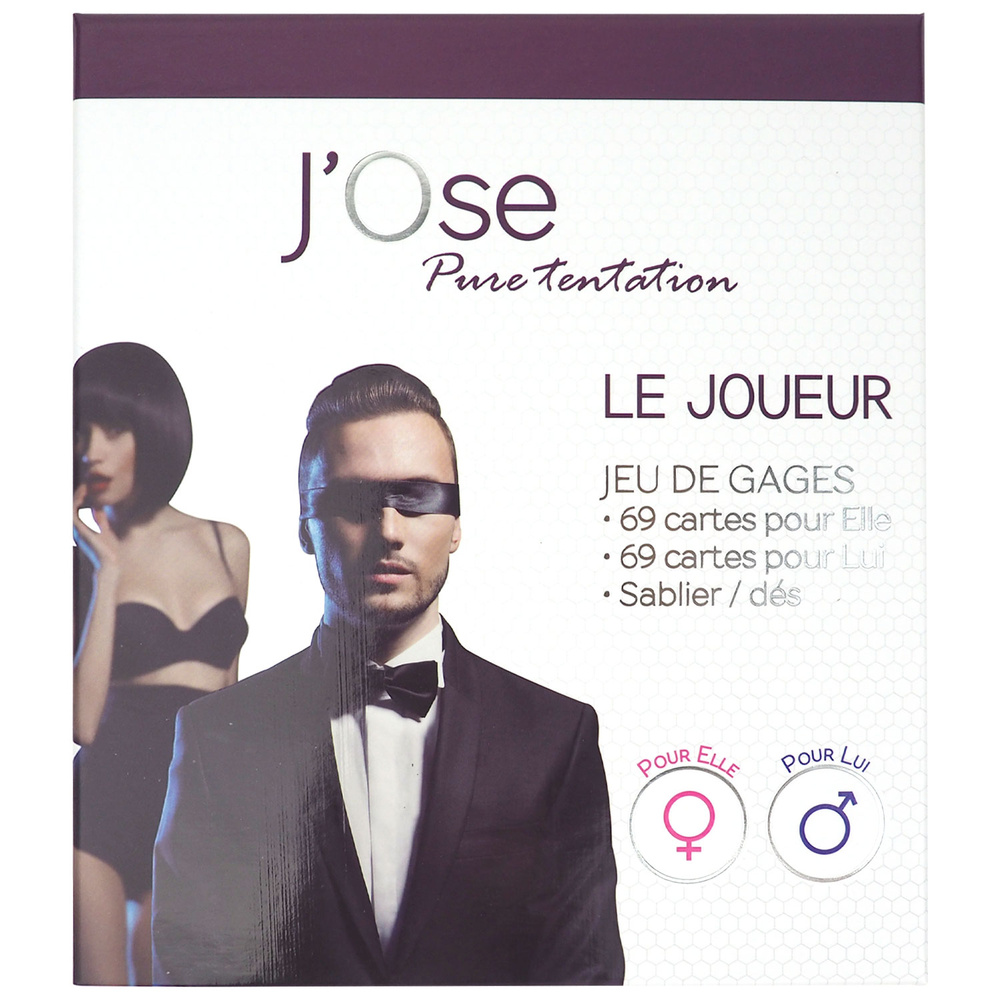 j'ose Le Joueur Le jeu comprend : 138 cartes,sablier et dès HYGIENE SEXUELLE