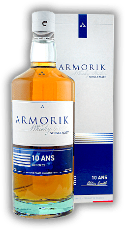 Armorik 10 Ans Edition 2021 Armorik 10 Ans Edition 2021 Eine neue Sonderedition mit Altersangabe. Limited Edition. Alter 10 J. - 0,7	 Liter - Vol 46%