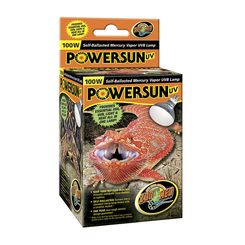 ZooMed Wärmequellen ZooMed PowerSun UV 100 W