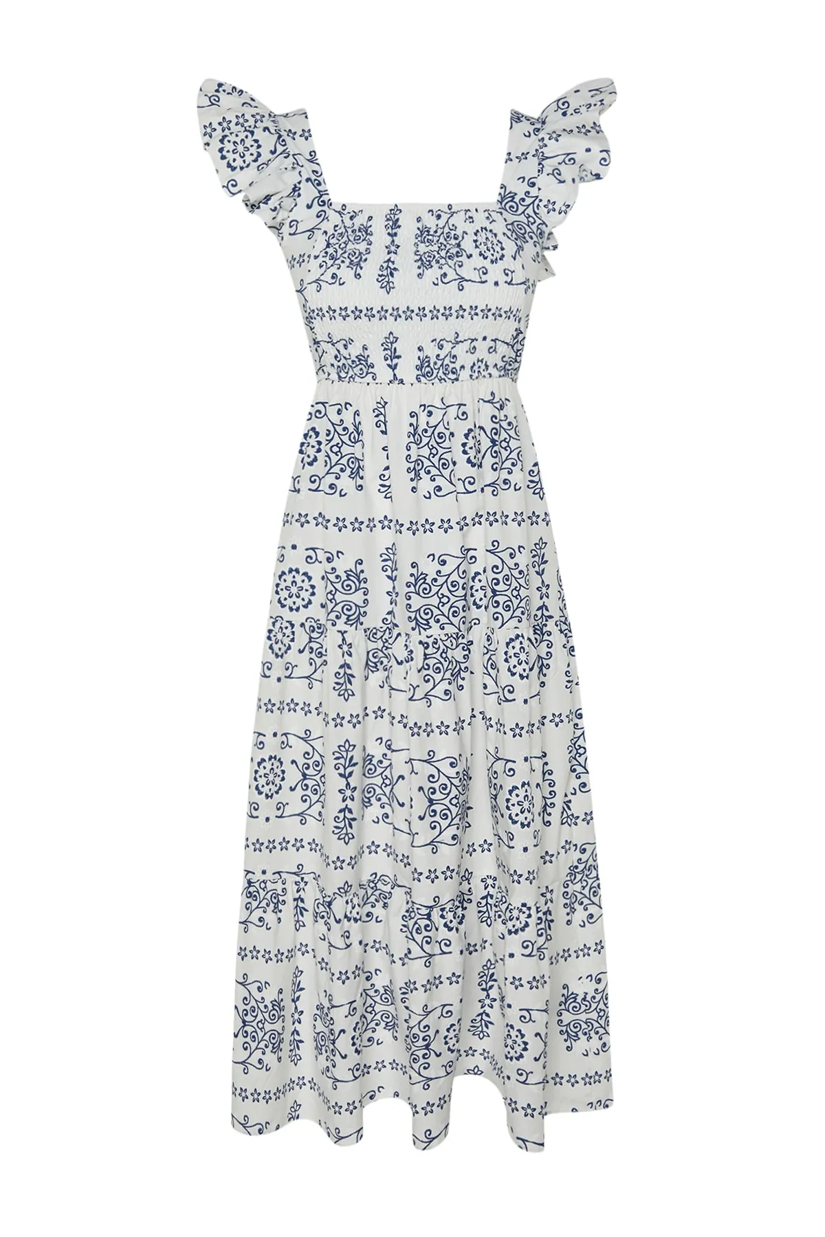 Trendyol Collection  Weißes gewebtes Kleid TWOSS23EL01910
