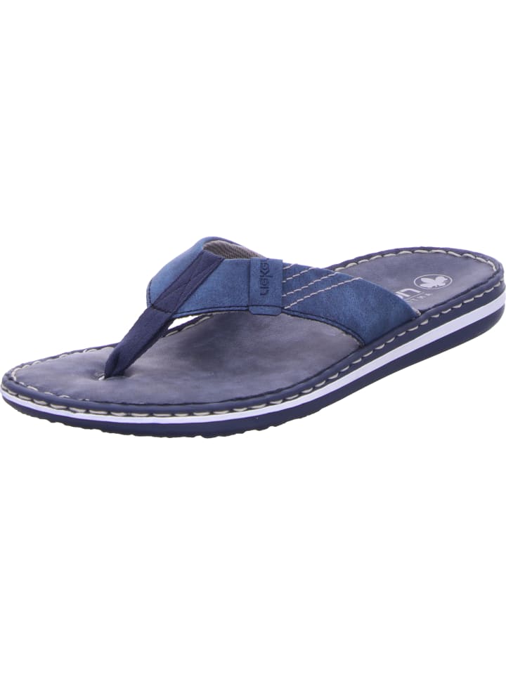rieker Pantolette in blau günstig kaufen