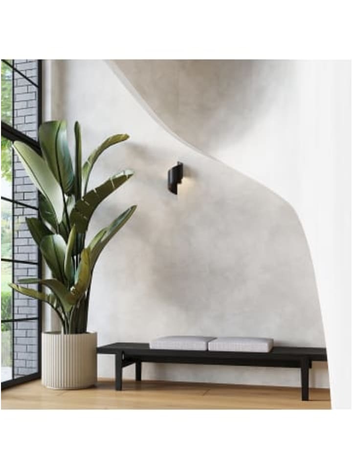 Nice Lamps Wandleuchte ZUREA Schwarz H 55 günstig kaufen onesize