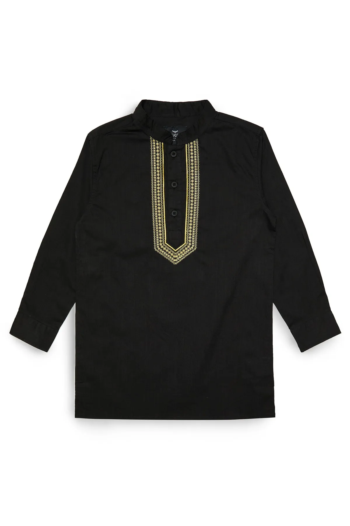 Threadboys  Hemd - Schwarz - Regular Fit