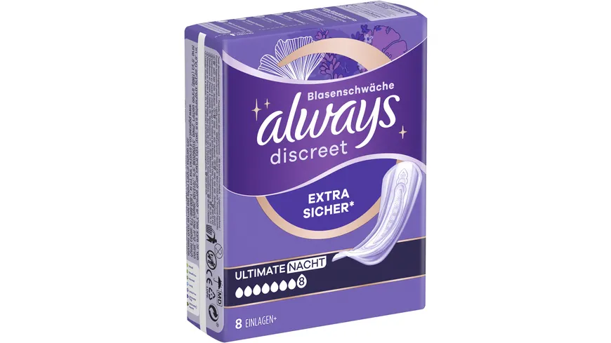Always Discreet Inkontinenz Ultimate Nacht
