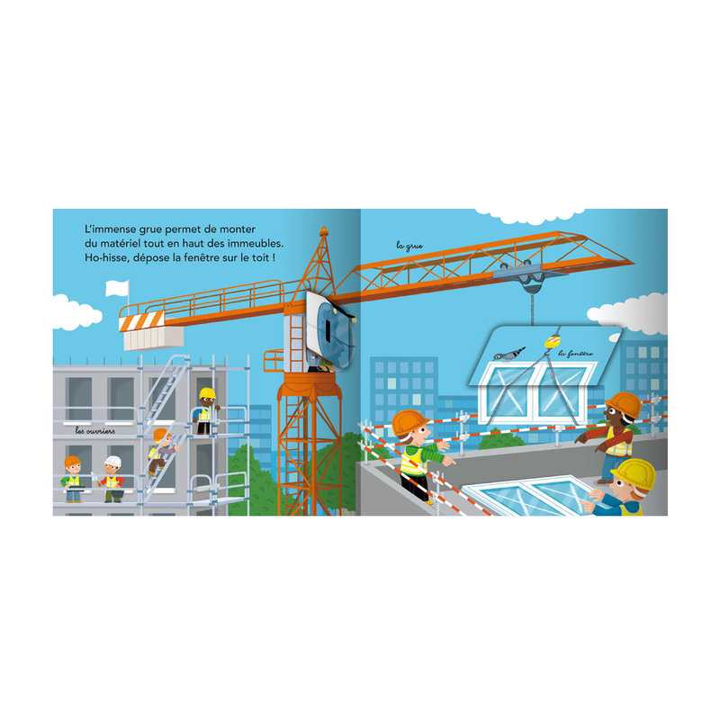 Livre Kididoc Quel chantier ! - Nathan Jeunesse
