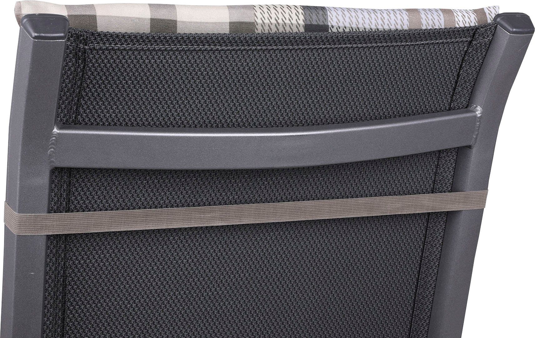GO-DE Sitzauflage, (Set, 8 Auflagen), für Niederlehner