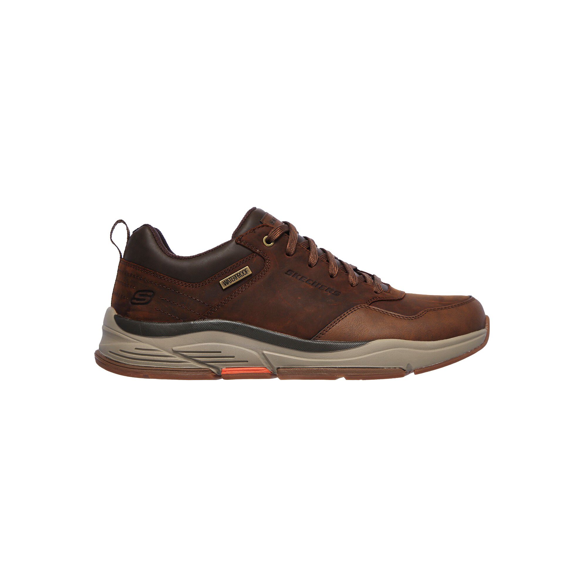 Baskets cuir imperméable Relaxed Fit Benago Hombre