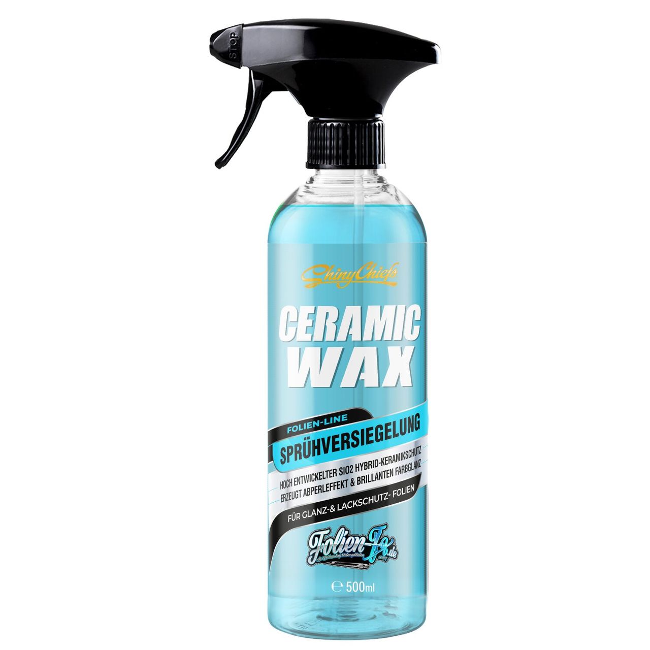ShinyChiefs CERAMIC WAX - SPRÜHVERSIEGELUNG Auto-Versiegelung 500ml