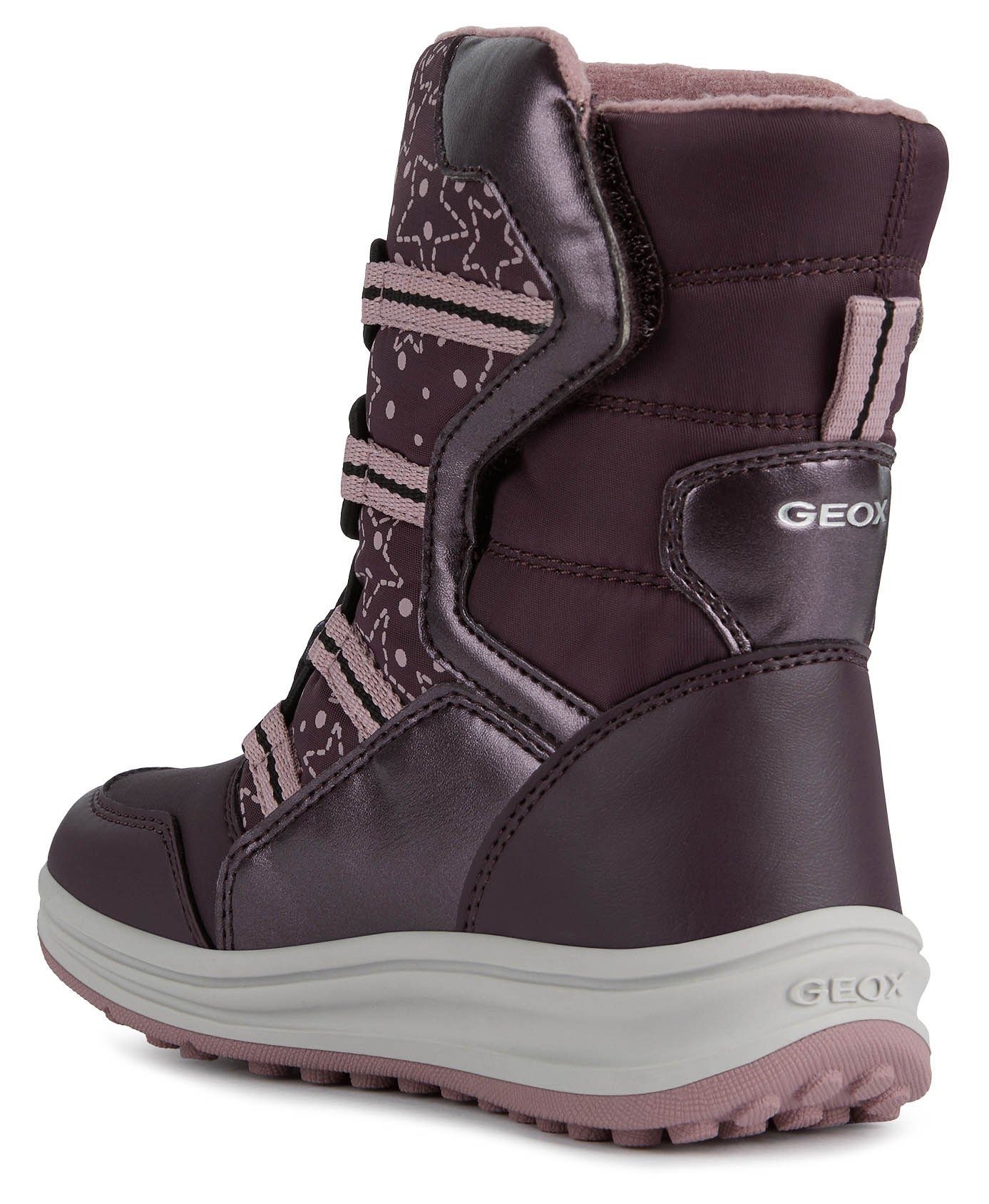 Geox Winterstiefel mit hübschem Sternchenmuster
