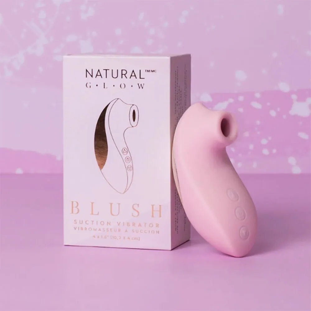 Naturlig glødende blush-vibrator