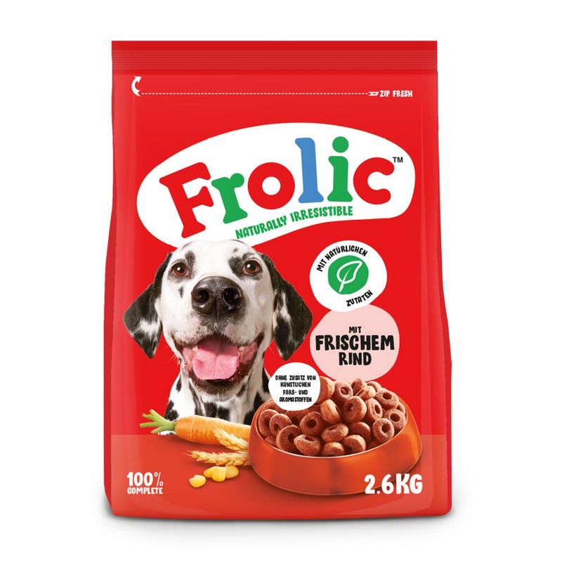 Frolic Rind, Karotten + Getreide