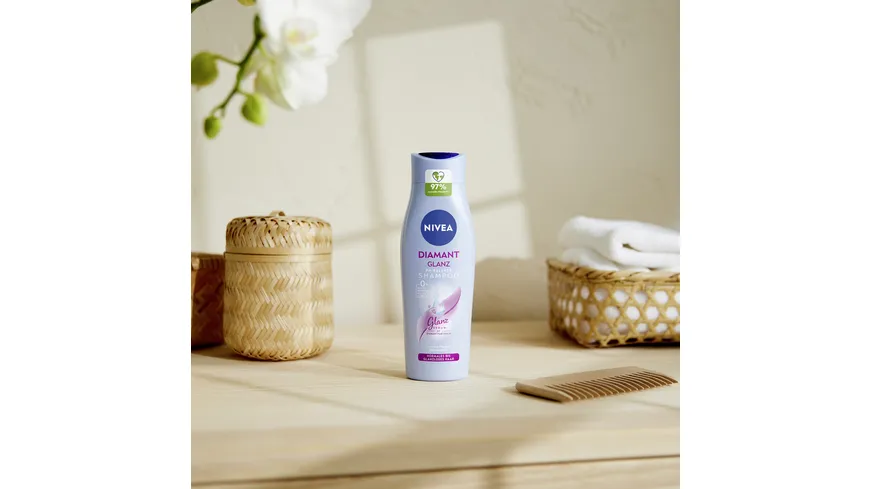 NIVEA Diamant Glanz Shampoo mit Diamantpartikeln 250 ml