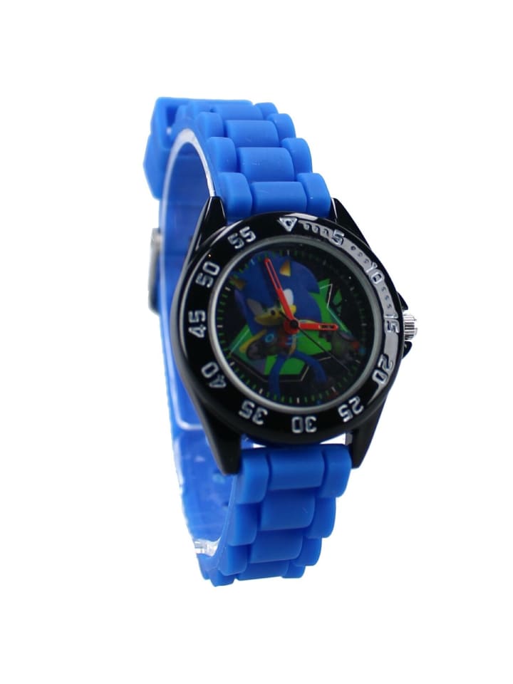 Sonic Kinderuhr – Perfekte Armbanduhr für kleine Fans desen Helden in Blau günstig kaufen 22 cm