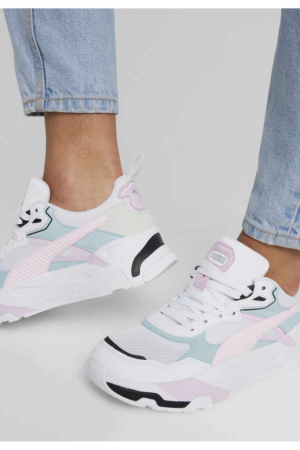 Puma  Sneaker - Weiß - Flacher Absatz