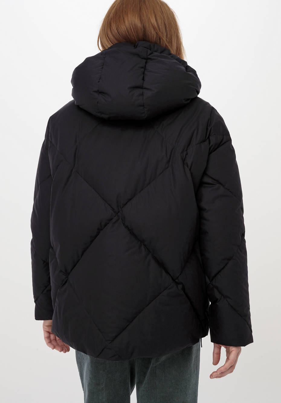 Leichte Daunenjacke Nature Shell mit Bio-Baumwolle