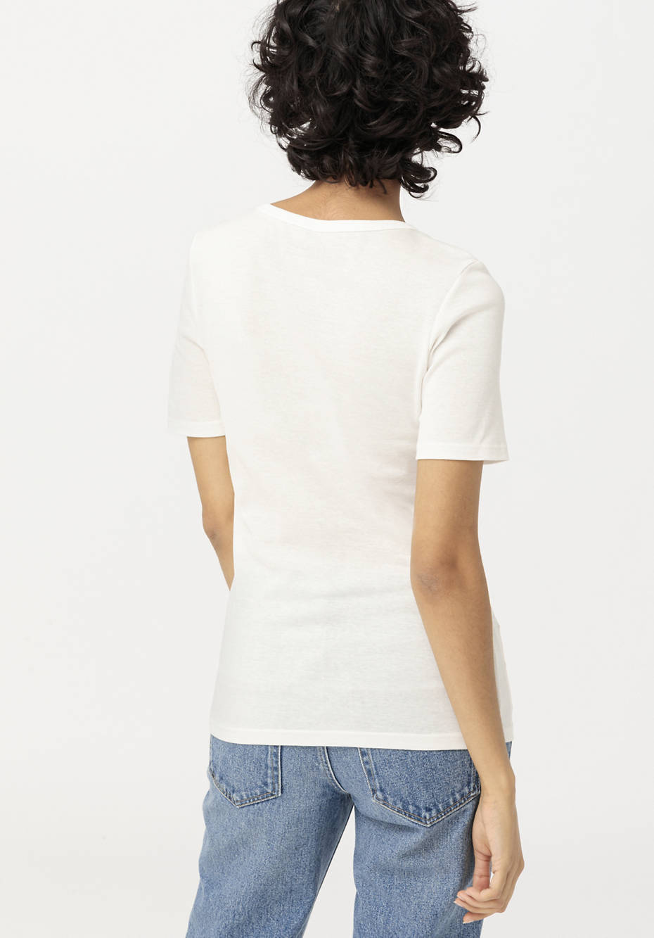 Kurzarm-Shirt aus reiner Bio-Baumwolle