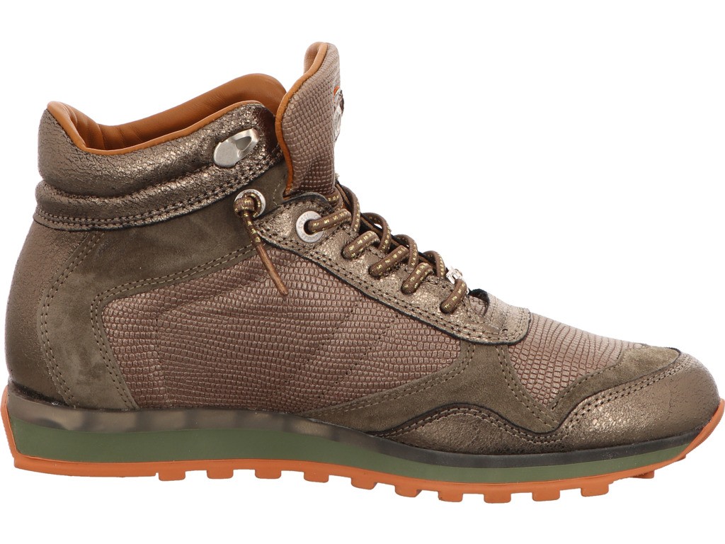 CETTI Stiefeletten taupe Schnürboot Stiefel Damen Taupe Neu