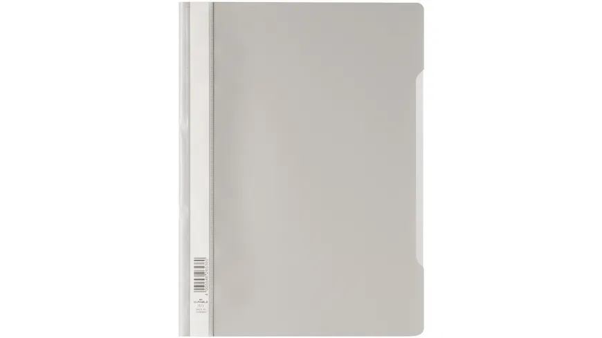 DURABLE Schnellhefter A4 PP grau grau