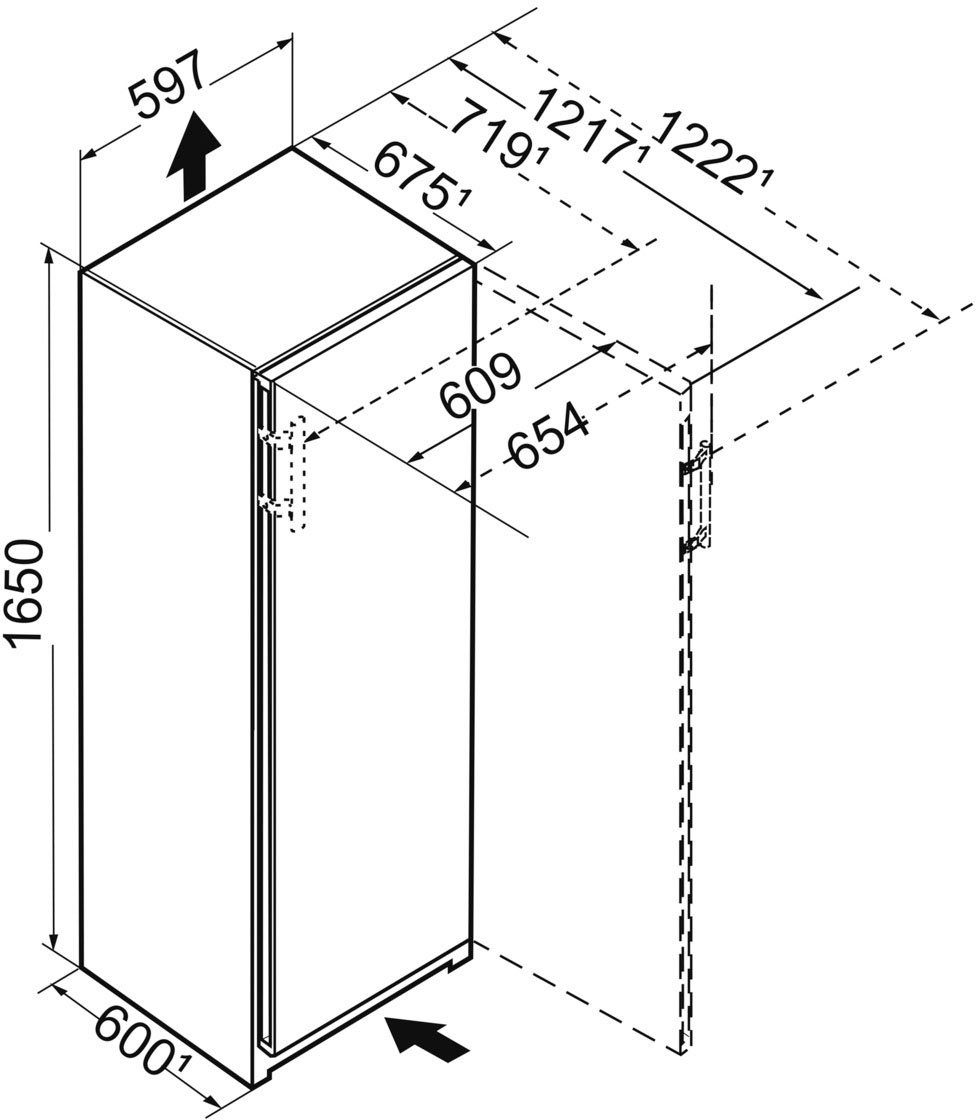 Liebherr Gefrierschrank FNc 5076_993567251, 165,5 cm hoch, 59,7 cm breit