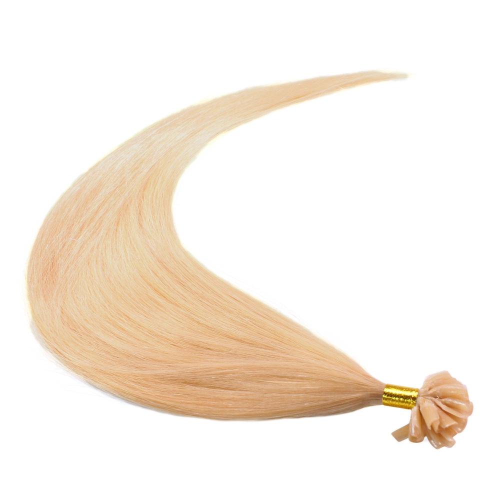 hair2heart Extensions à chaud Bonding Premium cheveux naturels #22 Blond doré 1g extensions