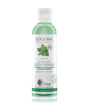 Logona Purify Klärendes Gesichtswasser Bio-Minze & Salicylsäure aus Weidenrinde Gesichtswasser-125 ml