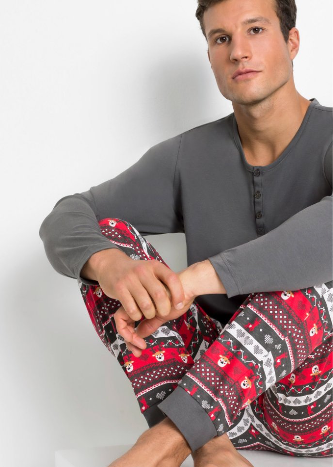 Herren Pyjama