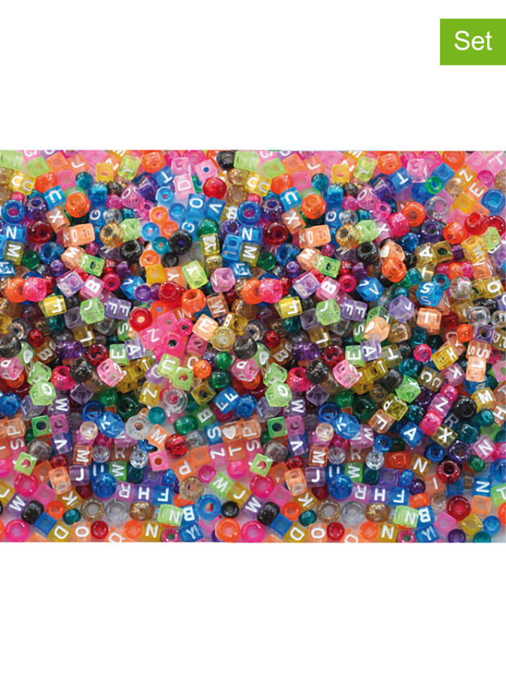 Playbox 1.000tlg. Perlenset in Bunt günstig kaufen onesize