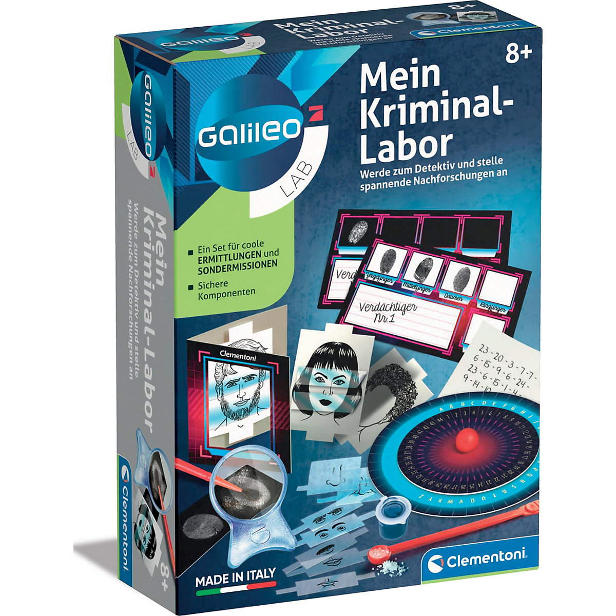 Galileo LAB - Mein Kriminal-Labor - Werde zum Detektiv und stelle spannende Nachforschungen an