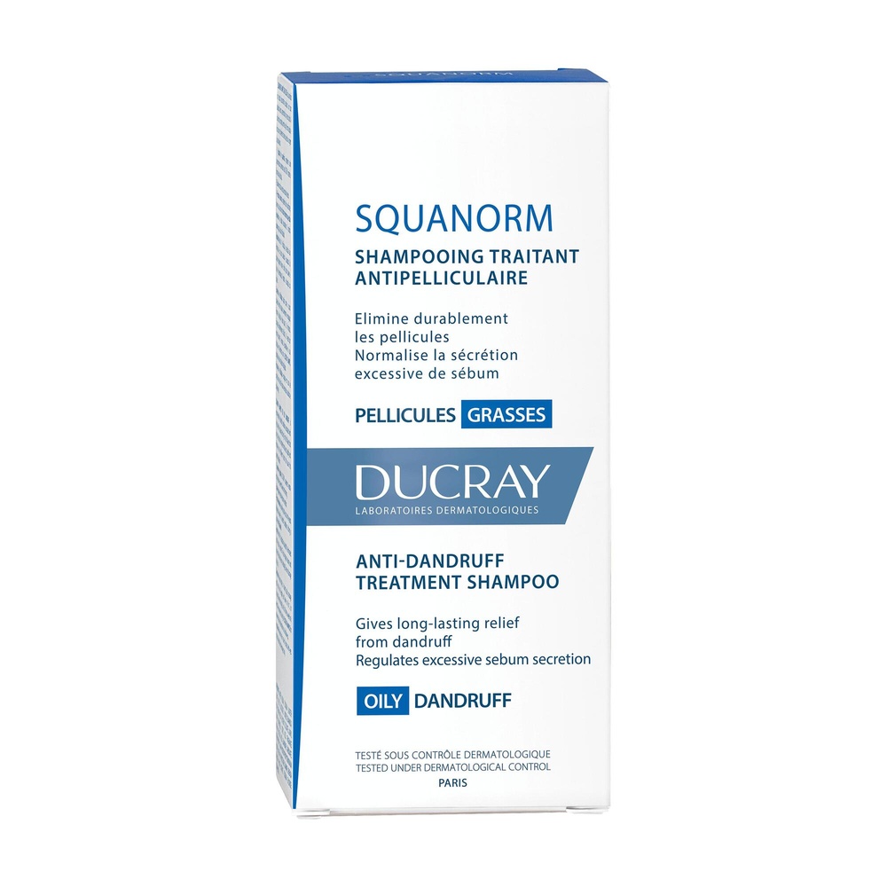 Ducray Squanorm Shampooing  Pellicule Grasse 20 0 ml Shampooing