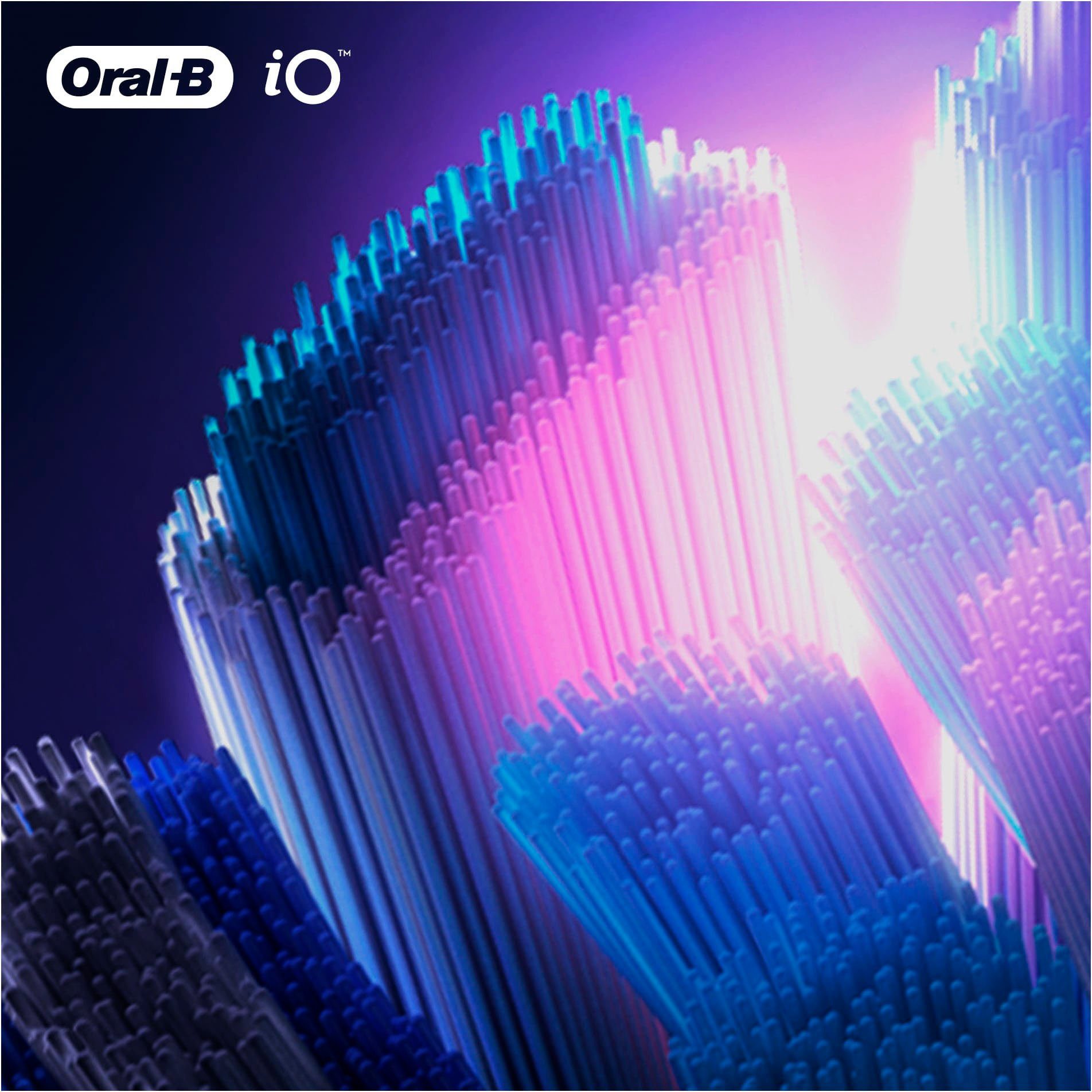 Oral-B Aufsteckbürsten iO Ultimative Reinigung BLACK, iO Technologie