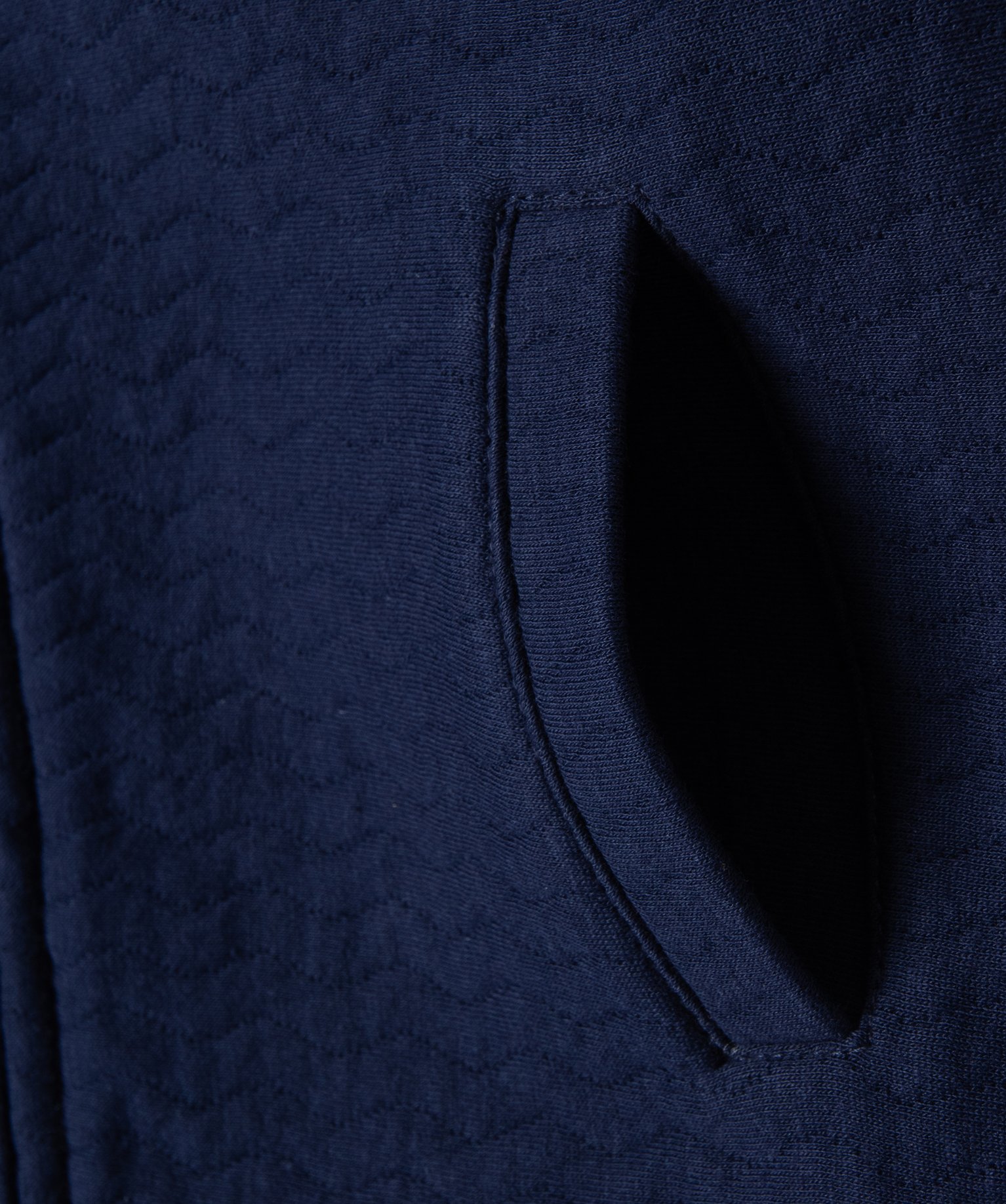 Sweat zippé matelassé avec détails pailletés fille - Lul... marine | GEMO