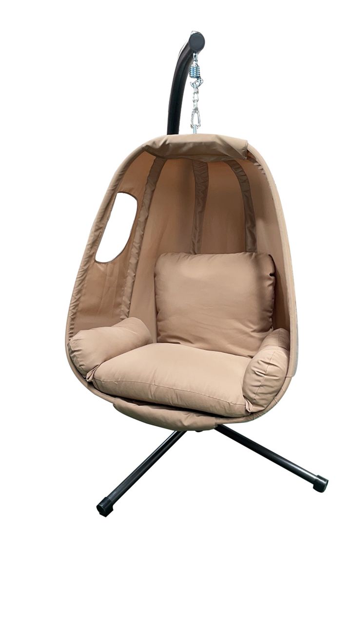 schütte Home & Living faltbarer Hängesessel creme