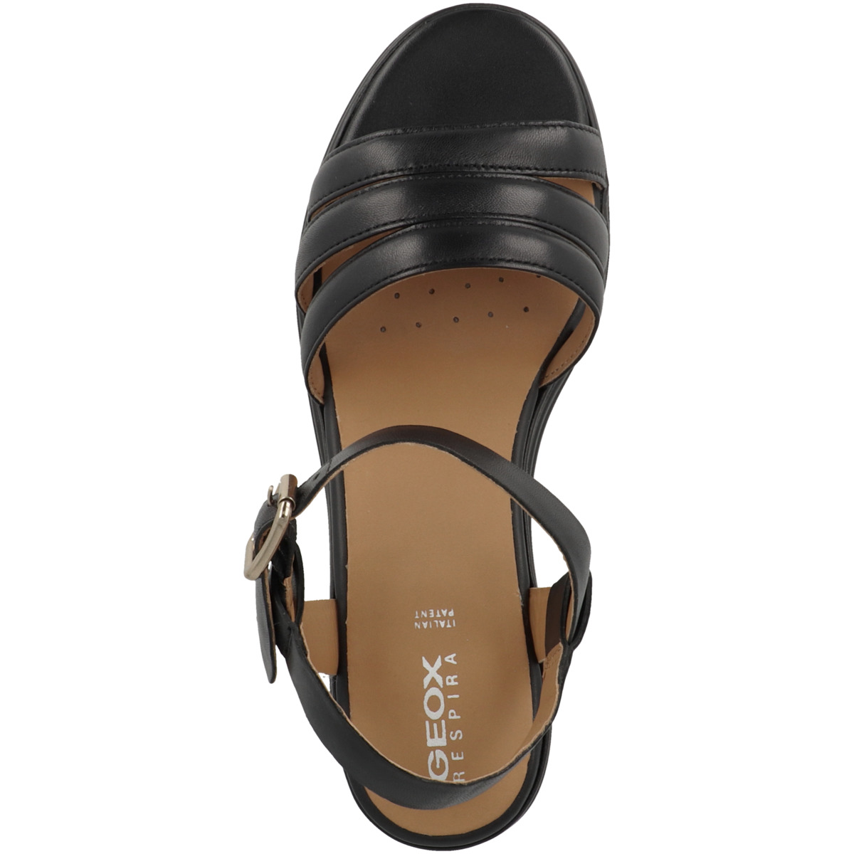 Geox D Pisa A Sandale schwarz